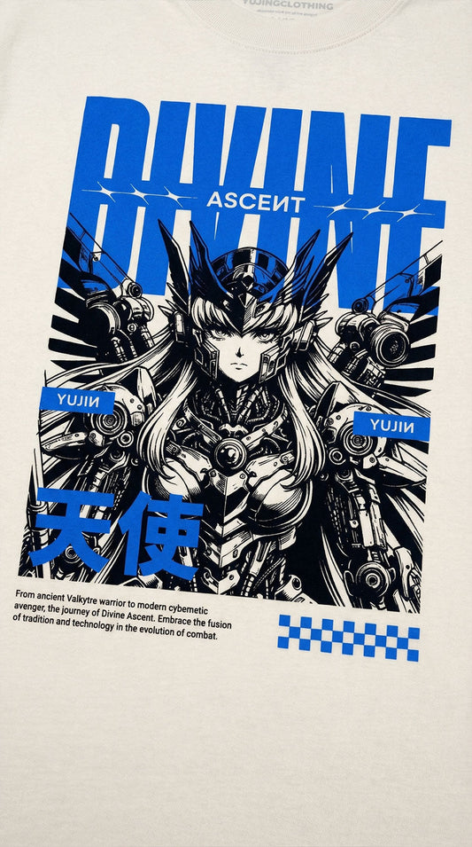 Divine Ascent Oversized Faded T-Shirt