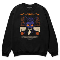 Ethereal Shadows Cat Sweatshirt CLOUDANIMESTUDIO