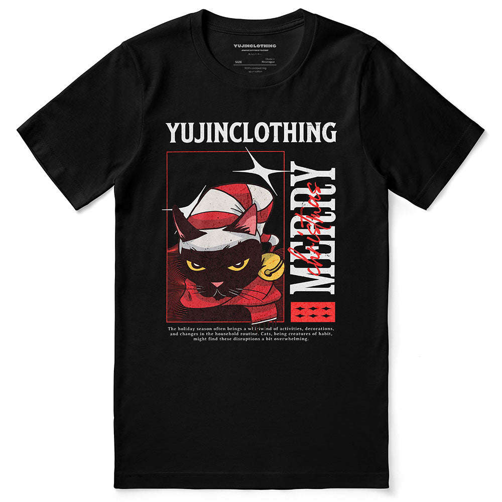 Overwhelming Cat T-Shirt CLOUDANIMESTUDIO
