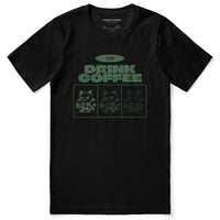 Drink Coffee Cat T-Shirt