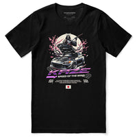 Samurai Sakura Car T-Shirt CLOUDANIMESTUDIO
