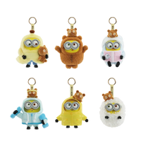 Minions BOB & TIM Best Buddies Forever Vinyl Plush Keychain Blind Box