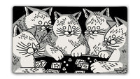 Cat Game Night Playmat CLOUDANIMESTUDIO