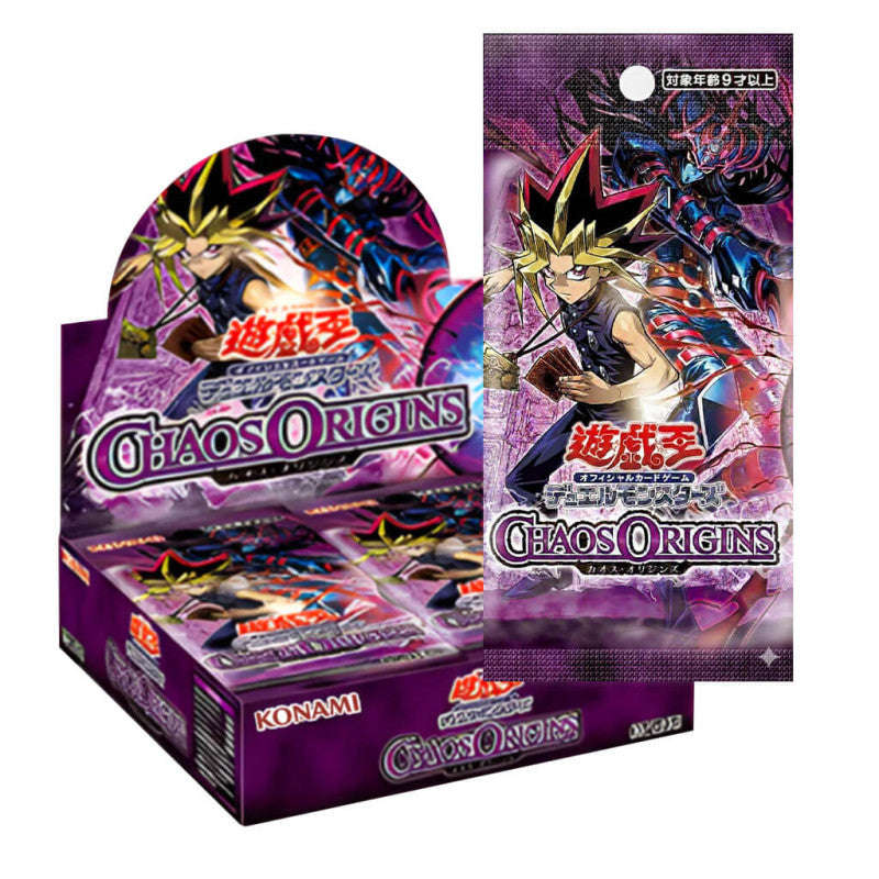 (Japanese) Yu-Gi-Oh! OCG Chaos Origins Booster Box CLOUDANIMESTUDIO