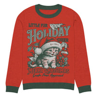 Holiday Cheer Cat Sweatshirt CLOUDANIMESTUDIO