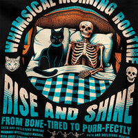 Good Morning Cat T-Shirt CLOUDANIMESTUDIO