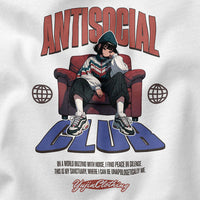 Antisocial Mood T-Shirt CLOUDANIMESTUDIO