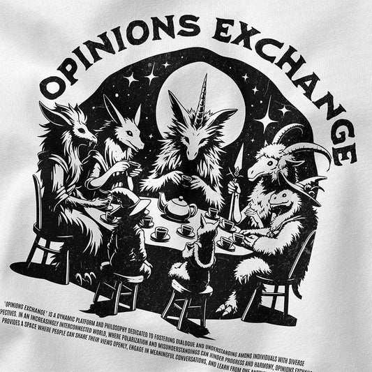 Opinions Exchange T-Shirt CLOUDANIMESTUDIO
