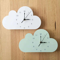 Cloud-Shaped Wall Clock CLOUDANIMESTUDIO