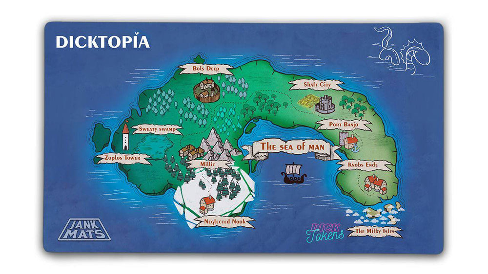 Dicktopia Playmat CLOUDANIMESTUDIO