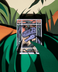 Dinosaur Playing Cards CLOUDANIMESTUDIO