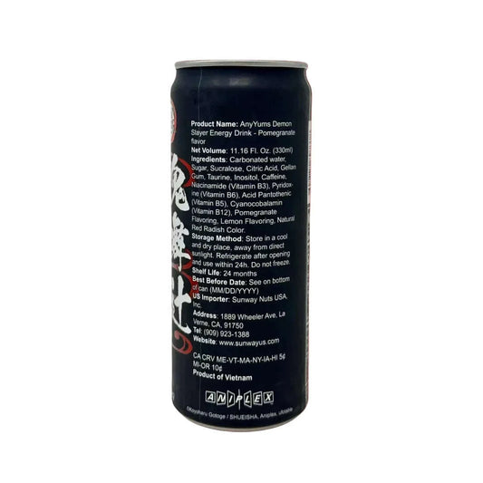 Demon Slayer AnyYums Energy Drink CLOUDANIMESTUDIO