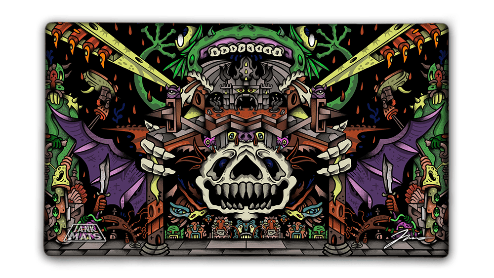 Dungeons and Nematodes Playmat CLOUDANIMESTUDIO