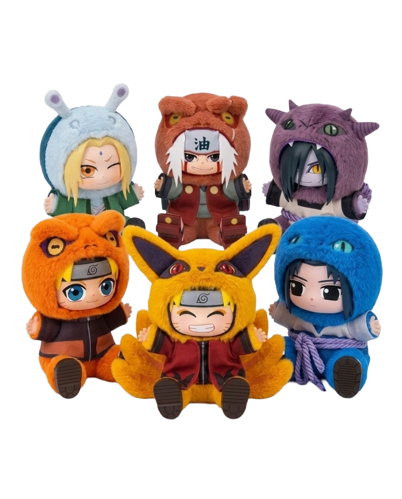 Toptoy Naruto Shippuden Cute Beast Party Series 2 Blind Box Vinyl Plush Figure