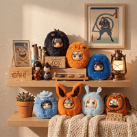 EAKI Naruto Shippuden Cute Dudu Series Plush Keychain Blind Box