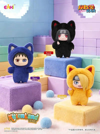 EAKI Naruto Shippuden Kitten Land Series Blind Box Plush Collection CLOUDANIMESTUDIO