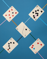 Eames "Kite" Playing Cards CLOUDANIMESTUDIO