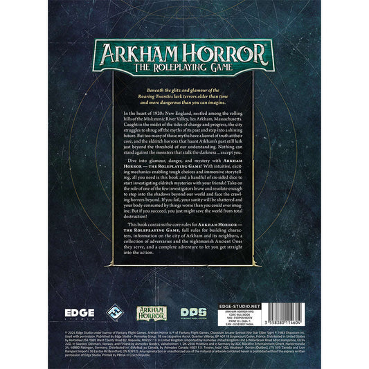 Arkham Horror RPG Corebook CLOUDANIMESTUDIO