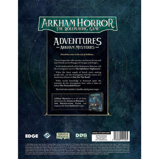 Arkham Horror RPG: Arkham Mysteries CLOUDANIMESTUDIO