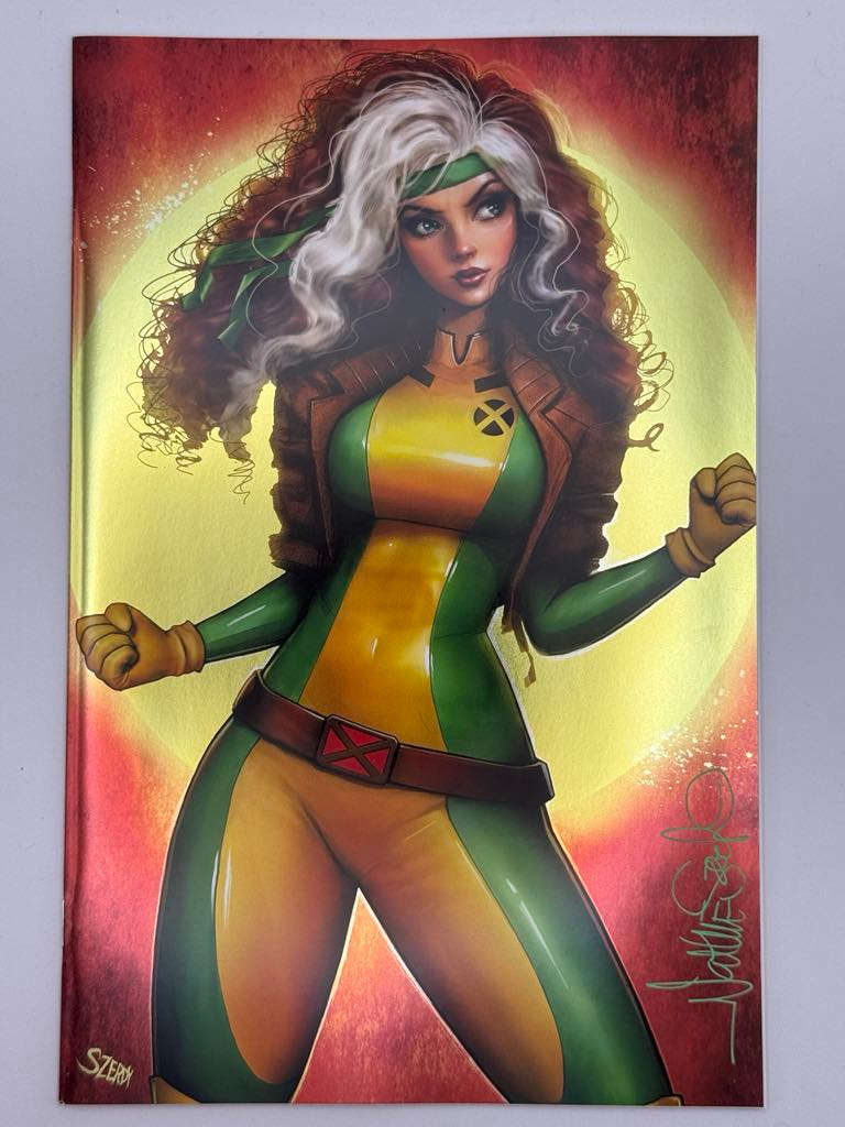 [Signed by Nathan Szerdy] [FOIL] AVENGERS ANNUAL #10 UNKNOWN COMICS NATHAN SZERDY EXCLUSIVE VAR FACSIMILE VIRGIN SDCC 2024 EDITION [IN STOCK] CLOUDANIMESTUDIO