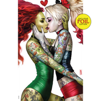 [Signed by Nathan Szerdy] [FOIL] HARLEY QUINN #31 NATHAN SZERDY (616) EXCLUSIVE IVY TATTOO FOIL VIRGIN VAR [IN STOCK]