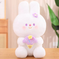 Ice Cream Bunny Plushie