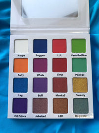 Gamer Boy Eyeshadow Palette, Gaming Makeup Palette 16 Matte and Shimmer Shades