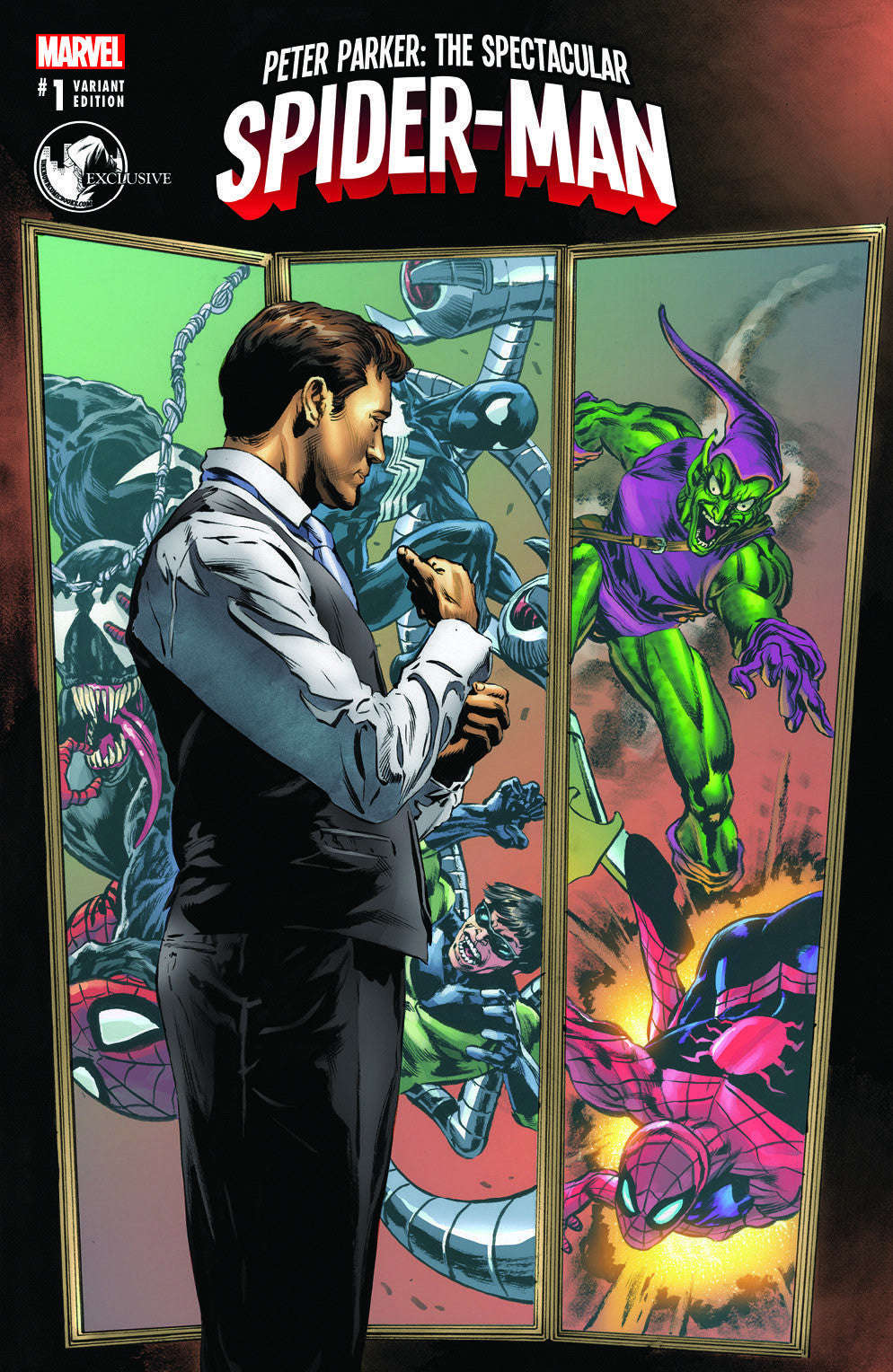 Peter Parker Spectacular Spider-Man #1 Unknown Comic Books Exclusive Perkins Var CLOUDANIMESTUDIO