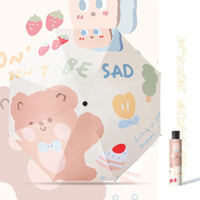 Cute Bow Tie Bear Umbrellas
