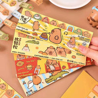 Capybara Bookmark Sticky Notes CLOUDANIMESTUDIO
