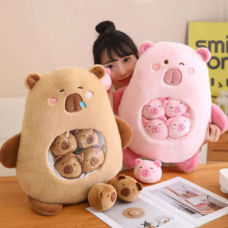 Capybara & Pig Plushies CLOUDANIMESTUDIO