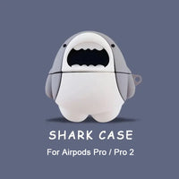 Kawaii Shark AirPods Case
