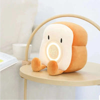 Toast Plushie Alarm Clock Night Light CLOUDANIMESTUDIO