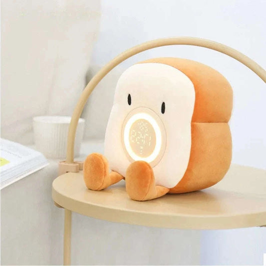 Toast Plushie Alarm Clock Night Light CLOUDANIMESTUDIO
