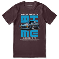 Back In Time Car T-Shirt