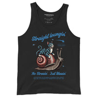 Straight Loungin' Cat Tank Top