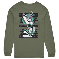 Sexy Demon Long Sleeve T-Shirt CLOUDANIMESTUDIO