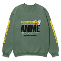 Anime Talk Sweatshirt CLOUDANIMESTUDIO