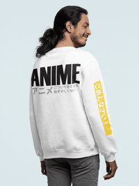 Anime Talk Sweatshirt CLOUDANIMESTUDIO