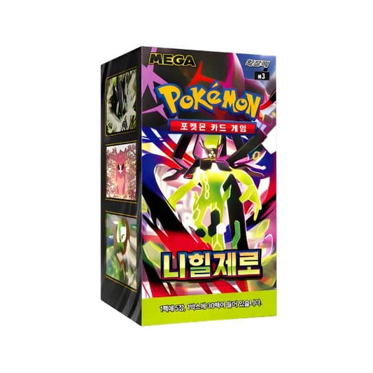 (Korean) Pokémon TCG: Nihil Zero Booster Box CLOUDANIMESTUDIO