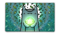 Nox Mortua Green Treasure Playmat