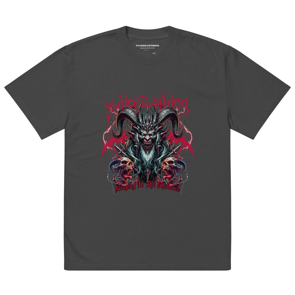 Darkness Oversized Faded T-Shirt