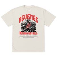 Revenge Oversized Faded T-Shirt