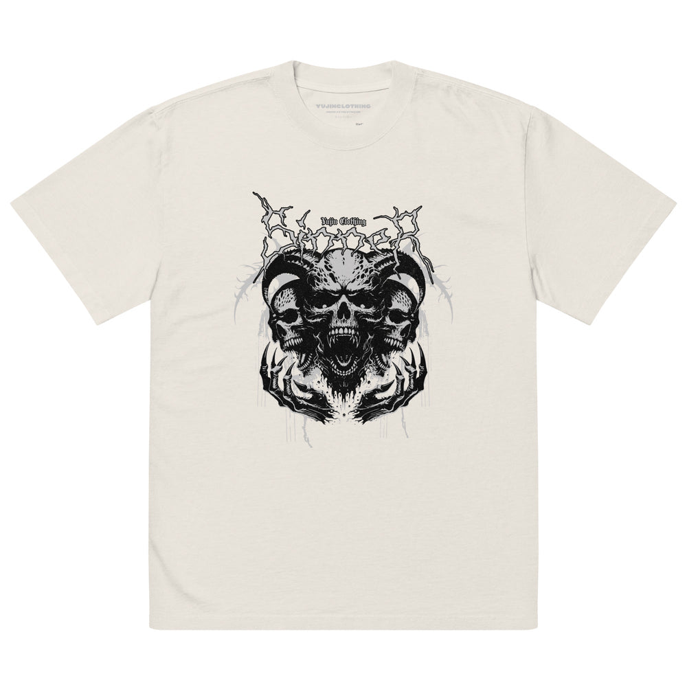 Sinner Oversized Faded T-Shirt