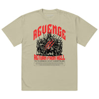 Revenge Oversized Faded T-Shirt
