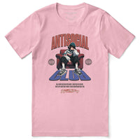 Antisocial Mood T-Shirt CLOUDANIMESTUDIO