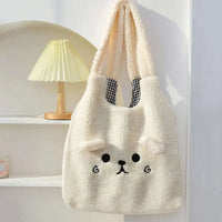 Plush Bear Tote Bag CLOUDANIMESTUDIO