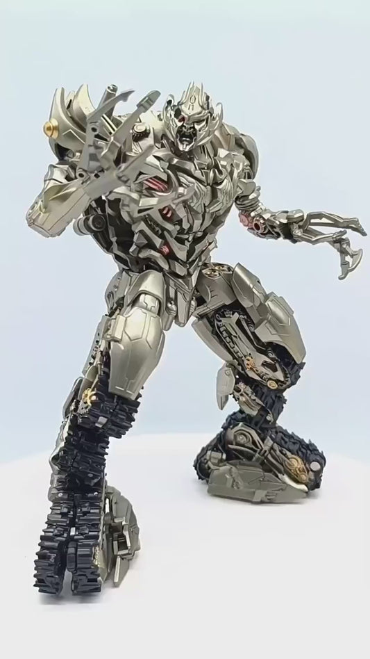 Megatron Action Figure, Transformers Tank Transformation Galvatron Anime Figurines Decepticon