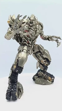 Megatron Action Figure, Transformers Tank Transformation Galvatron Anime Figurines Decepticon