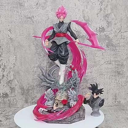 Zamasu Dragon Ball Super Anime Figurines, Black Son Goku PVC Action Figure 48.5cm